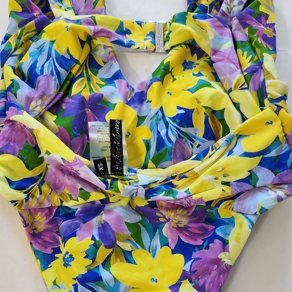 New!‎ For Love and Lemons Daffodil One Piece swimsuit - Picture 13 of 16